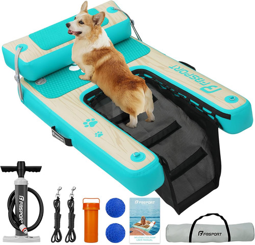 Rampa gonfiabile per cani - rampa,