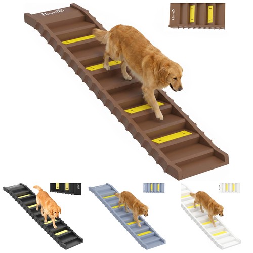 Pawhut scaletta per cani - pawhut,