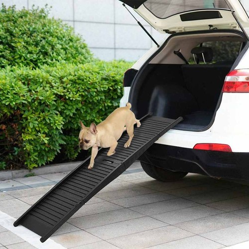 Rampa per cani pieghevole nera - pieghevole,
